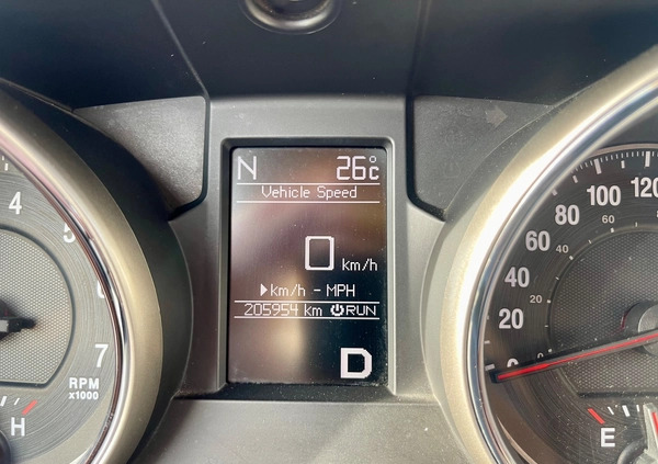 Jeep Grand Cherokee cena 65000 przebieg: 206000, rok produkcji 2011 z Nidzica małe 379